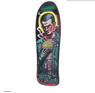 SANTA CRUZ ストレンジャーシングスkendalj eleven デッキ SANTA CRUZ: Stranger Things Kendall Eleven Deck - 9.75